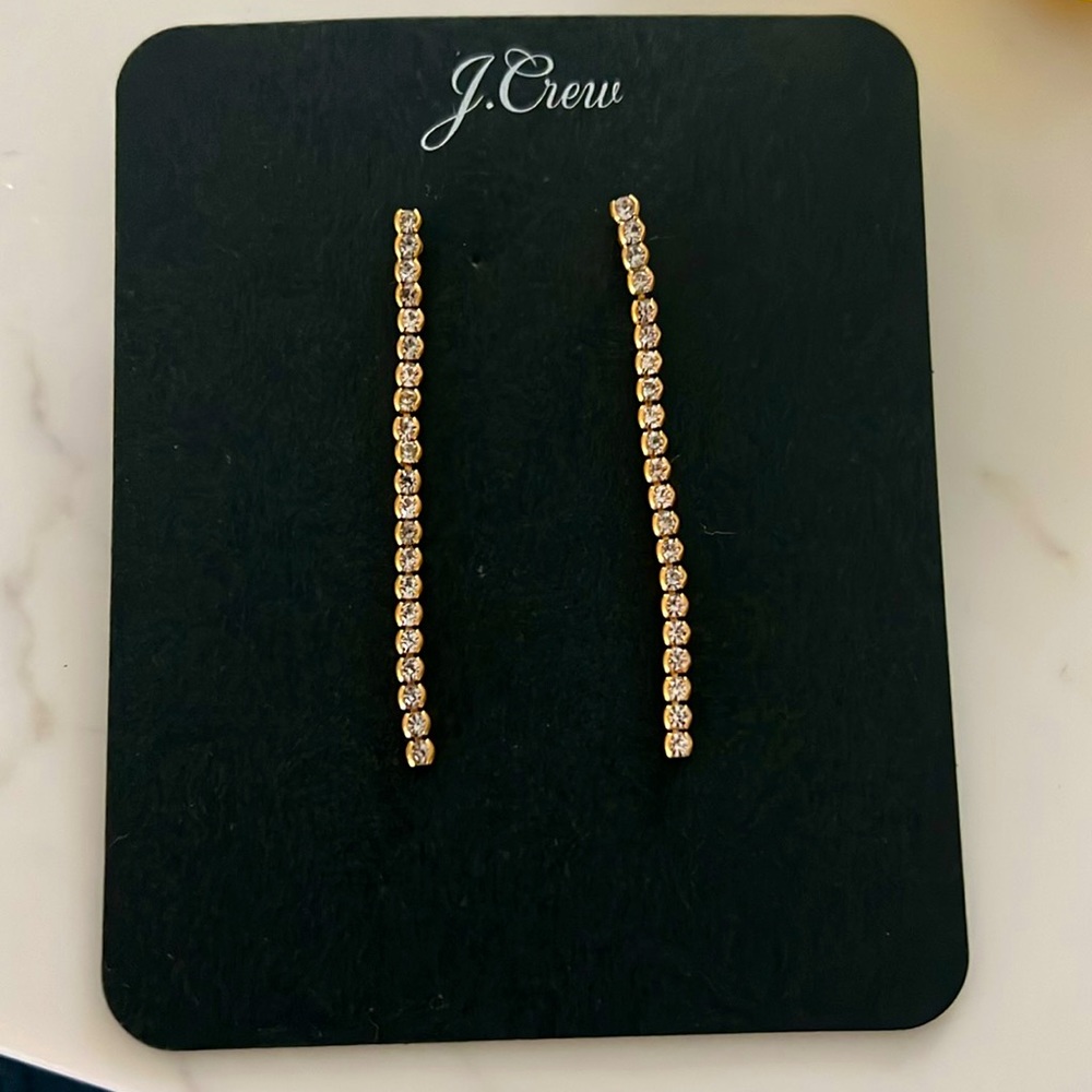 Jcrew sparkly earrings